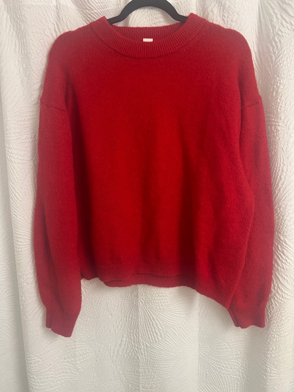 H&M Red Crewneck Sweater for Women